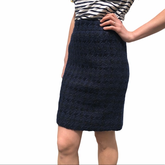 J. Crew- Wool Skirt - Picture 3 of 6